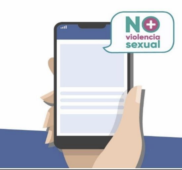 Ilustración teléfono No+ Violencia Sexual