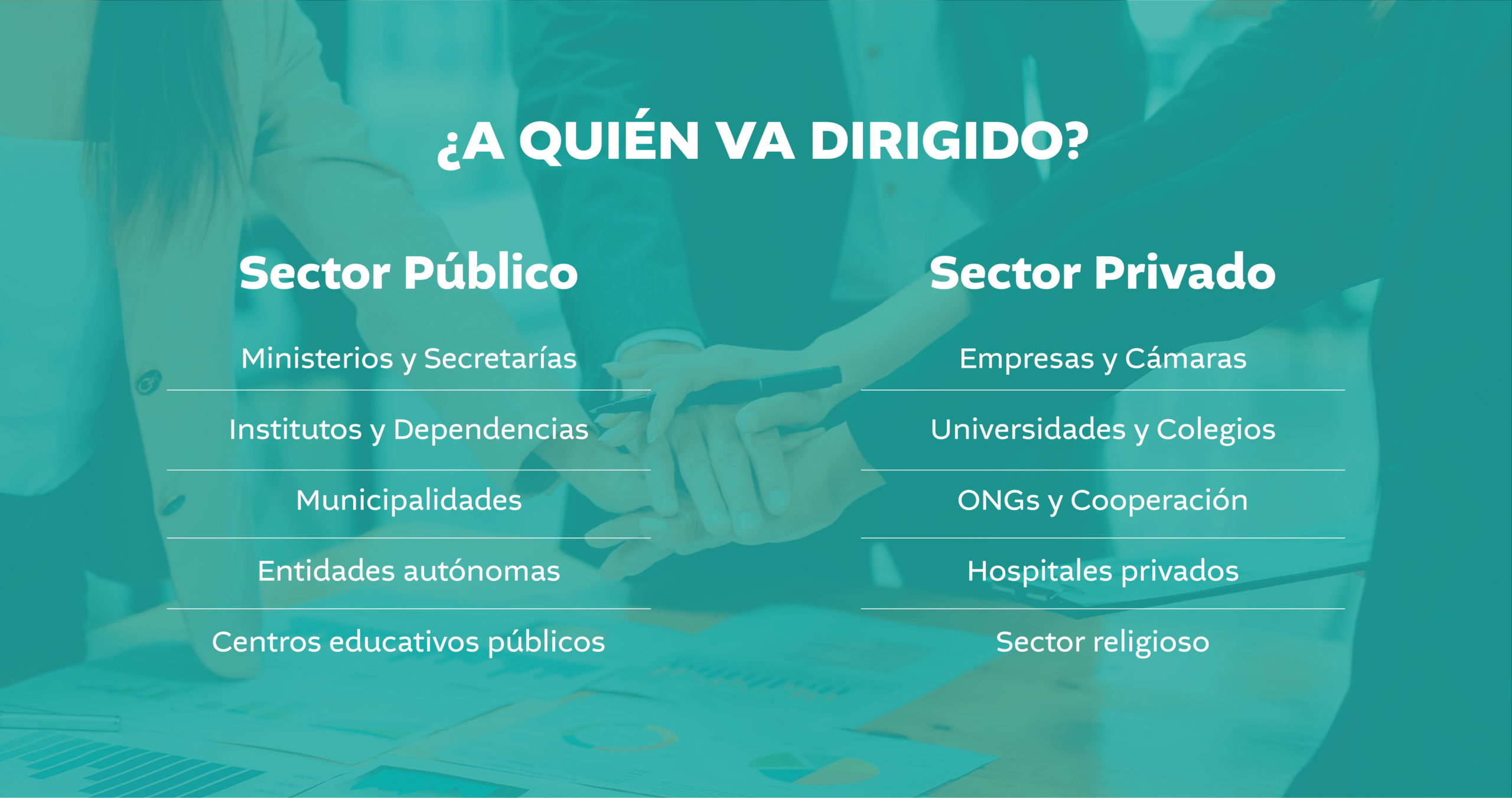 ¿A quién va dirigido?